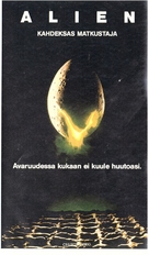 Alien - Finnish VHS movie cover (xs thumbnail)