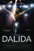 Dalida - Danish Movie Poster (xs thumbnail)