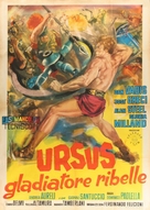 Ursus, il gladiatore ribelle - Italian Movie Poster (xs thumbnail)