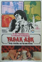 Say Hello to Yesterday - Turkish Movie Poster (xs thumbnail)