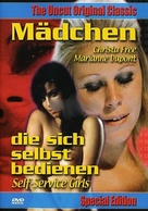 M&auml;dchen, die sich selbst bedienen - German DVD movie cover (xs thumbnail)