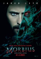 Morbius - Croatian Movie Poster (xs thumbnail)
