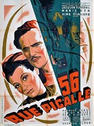 56, rue Pigalle - French Movie Poster (xs thumbnail)