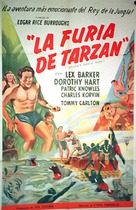 Tarzan&#039;s Savage Fury - Argentinian Movie Poster (xs thumbnail)