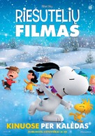 The Peanuts Movie - Lithuanian Movie Poster (xs thumbnail)