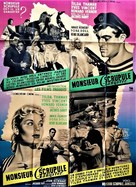 Monsieur Scrupule gangster - French Movie Poster (xs thumbnail)