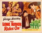 The Lone Rider Rides On - Movie Poster (xs thumbnail)