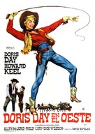 Calamity Jane - Spanish Movie Poster (xs thumbnail)