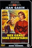 Des gens sans importance - French DVD movie cover (xs thumbnail)