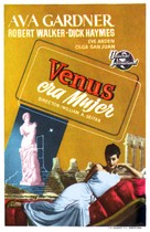 One Touch of Venus - Spanish Movie Poster (xs thumbnail)