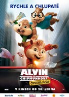 Alvin and the Chipmunks: The Road Chip - Czech Movie Poster (xs thumbnail)
