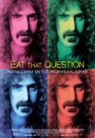 Eat That Question: Frank Zappa in His Own Words - Spanish Movie Poster (xs thumbnail)