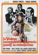 Vedova inconsolabile ringrazia quanti la consolarono, La - Italian Theatrical movie poster (xs thumbnail)