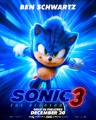 Sonic the Hedgehog 3 - Movie Poster (xs thumbnail)