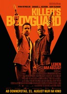 The Hitman&#039;s Bodyguard - German Movie Poster (xs thumbnail)