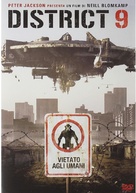 District 9 - Italian DVD movie cover (xs thumbnail)