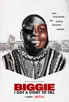 Biggie: I Got a Story to Tell - Turkish Movie Poster (xs thumbnail)