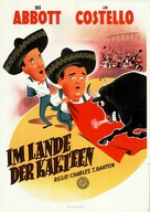 Mexican Hayride - German Movie Poster (xs thumbnail)