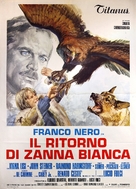 Il ritorno di Zanna Bianca - Italian Movie Poster (xs thumbnail)