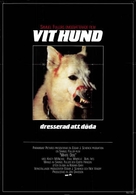 White Dog - Swedish Movie Poster (xs thumbnail)