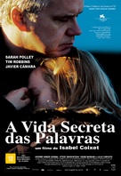 The Secret Life of Words - Brazilian Movie Poster (xs thumbnail)