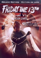 Friday the 13th Part VI: Jason Lives - Canadian DVD movie cover (xs thumbnail)