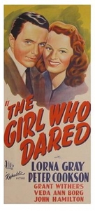 The Girl Who Dared - Australian Movie Poster (xs thumbnail)