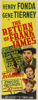 The Return of Frank James - Movie Poster (xs thumbnail)