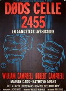 Cell 2455 Death Row - Danish Movie Poster (xs thumbnail)