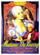 Madame du Barry - French Movie Poster (xs thumbnail)