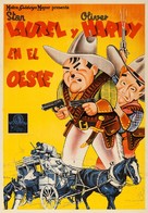 Way Out West - Spanish Movie Poster (xs thumbnail)