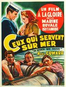 In Which We Serve - Belgian Movie Poster (xs thumbnail)