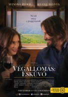 Destination Wedding - Hungarian Movie Poster (xs thumbnail)
