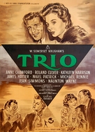 Trio - Danish Movie Poster (xs thumbnail)
