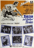 Tarzan and the Lost Safari - Italian Movie Poster (xs thumbnail)