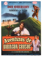 Robinson Crusoe - Spanish Movie Poster (xs thumbnail)
