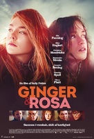 Ginger &amp; Rosa - Danish Movie Poster (xs thumbnail)