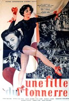 Dritte von rechts, Die - French Movie Poster (xs thumbnail)