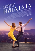 La La Land - Slovenian Movie Poster (xs thumbnail)