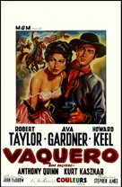 Ride, Vaquero! - Belgian Movie Poster (xs thumbnail)