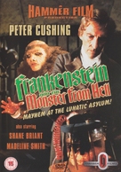Frankenstein and the Monster from Hell - British DVD movie cover (xs thumbnail)