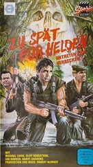Too Late the Hero - German VHS movie cover (xs thumbnail)
