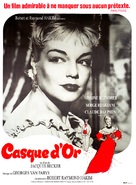 Casque d&#039;or - French Movie Poster (xs thumbnail)