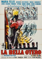 La bella Otero - Italian Movie Poster (xs thumbnail)