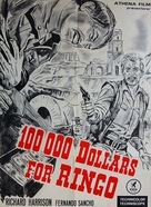 Centomila dollari per Ringo - Danish Movie Poster (xs thumbnail)