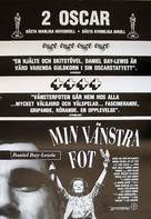 My Left Foot - Swedish Movie Poster (xs thumbnail)