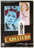 Woman in a Dressing Gown - Italian Movie Poster (xs thumbnail)