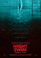 Night Swim - German Movie Poster (xs thumbnail)