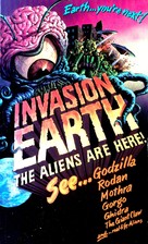 Invasion Earth: The Aliens Are Here - VHS movie cover (xs thumbnail)