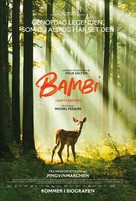 Bambi, L&#039;histoire d&#039;une vie dans les bois - Danish Movie Poster (xs thumbnail)